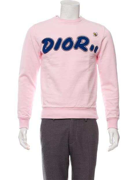 Sweatshirt with 'CD Heart' Patch. . Dior sweater men